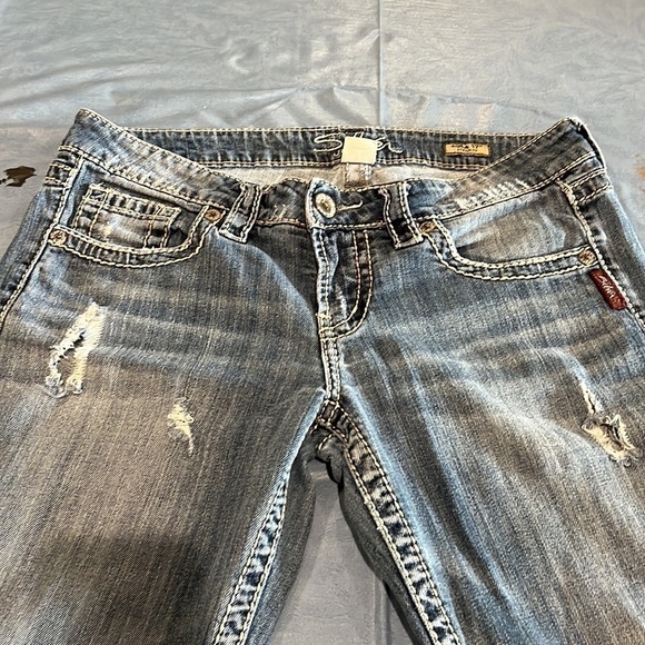 Women’s silver jeans, Lola 17 size 29 - Picture 5 of 12